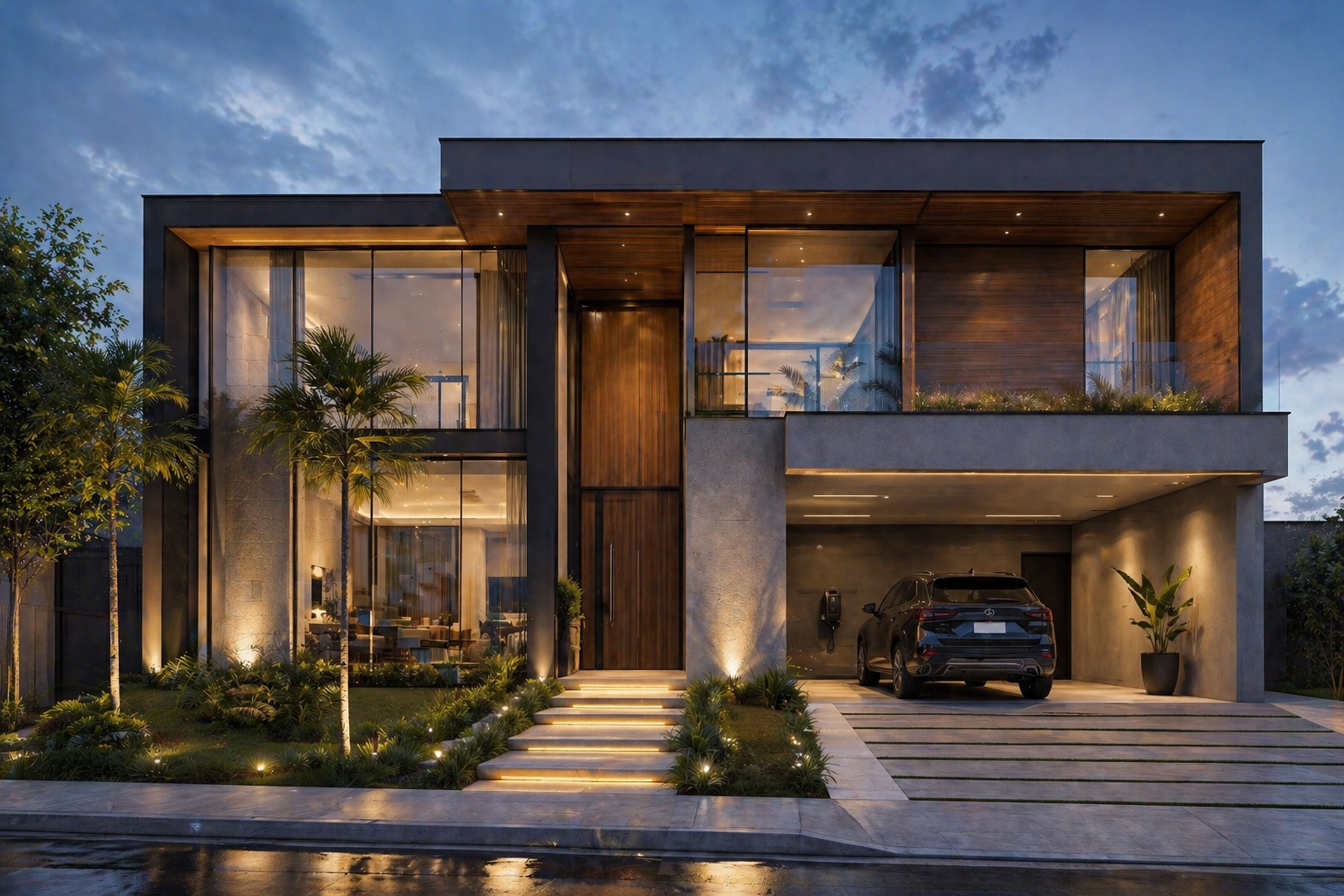 Casa moderna finalizada